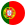 Circular Portugal Flag